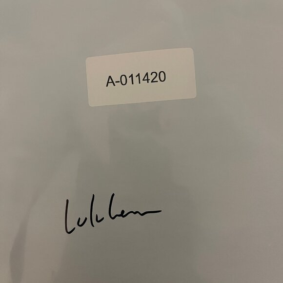 Lululemon Long Sleeve Top Womens Small Pullover Split Hem Gray Striped - Picture 7 of 7